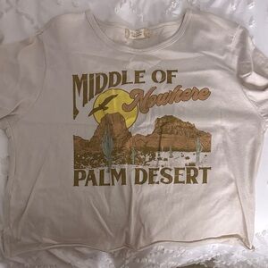 Altar'd State Cream Palm Desert Tee